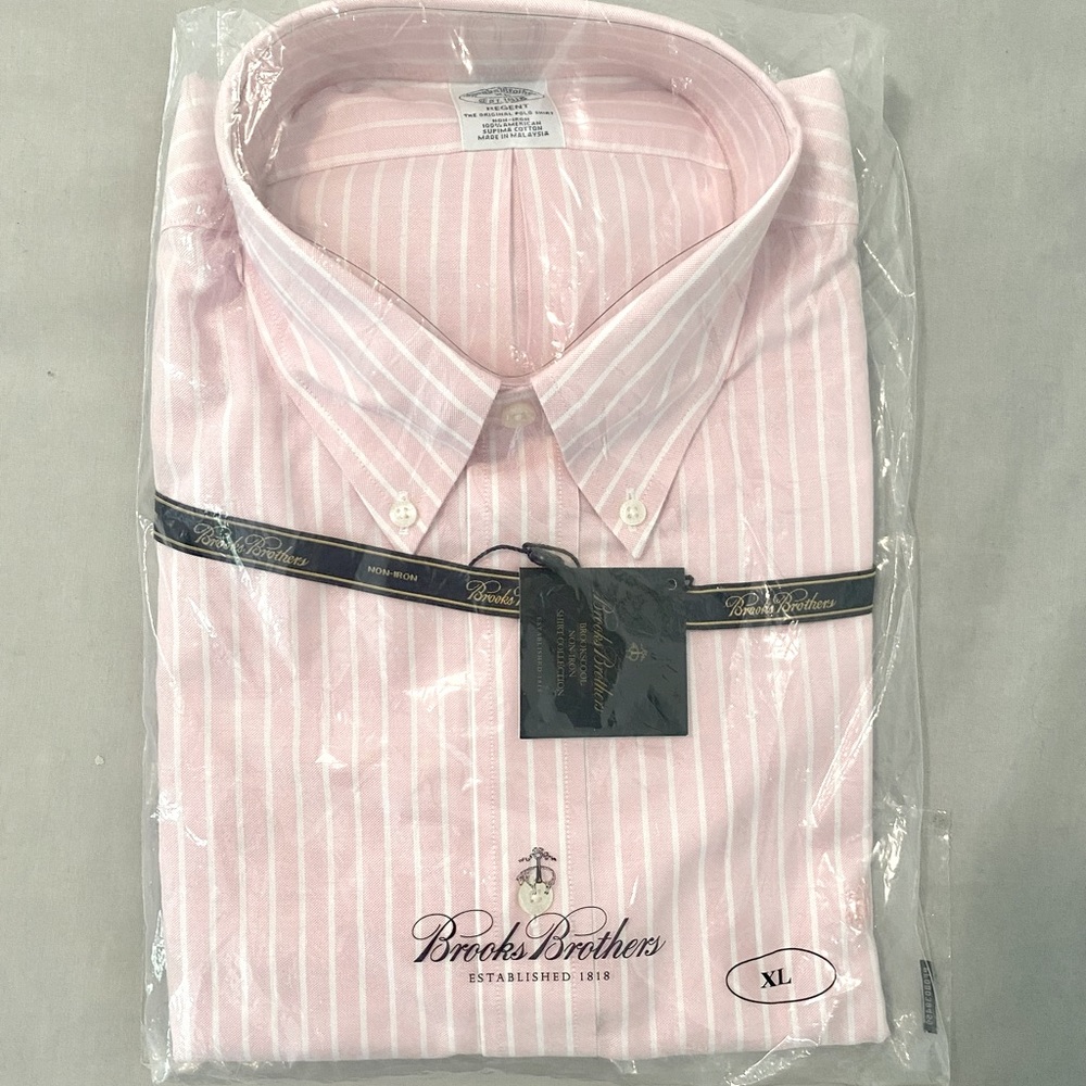 NWT Brooks Brothers Mens XL Button Down Shirt